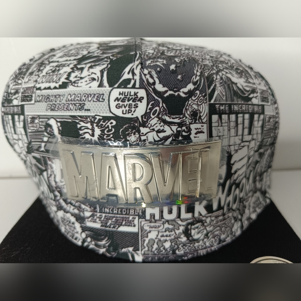 NWT Incredible Hulk Marvel Comics Cap Hat Comicon Cosplay Anime Rob Bruce Banner
